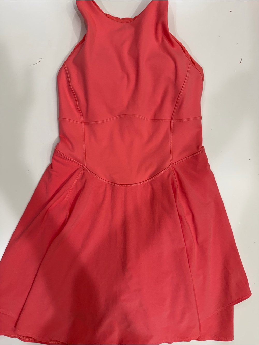 lululemon athletica Coral Sleeveless Fit & Flare Mini Dress